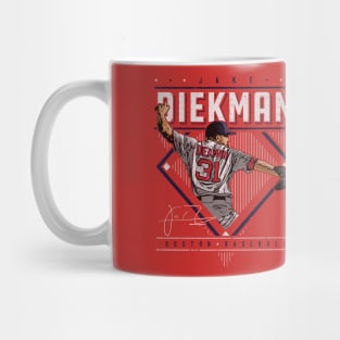 Jake Diekman Boston Diamond Name Mug